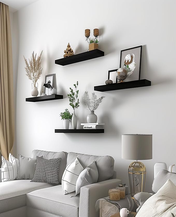 Living Room Wall Shelves